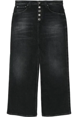Dondup Mellemlang nederdel i denim