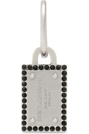 Dolce & Gabbana Hoop-ørering med logomærke