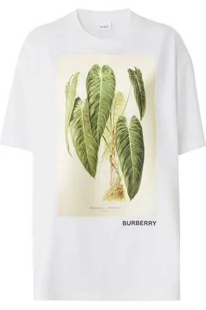 Burberry Kortærmet skjorte med skitsetryk