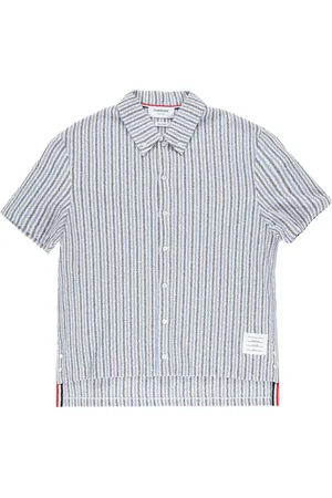 Thom Browne Stribet skjorte i frotté
