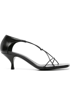 Totême Knot 55mm sandaler i læder