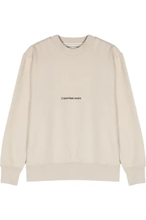 Calvin Klein Afslappet sweatshirt med broderet logo