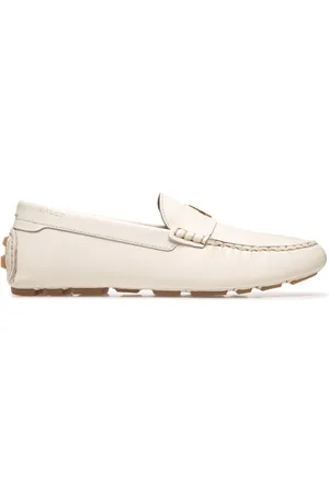 Bally Loafers i læder med logoplade