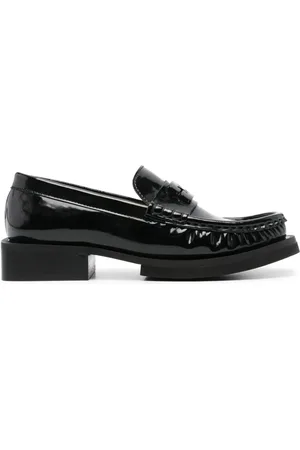Ganni Loafers med logoplade