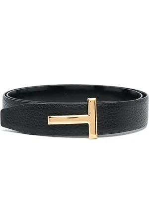 Tom Ford 30mm bælte med logoplade
