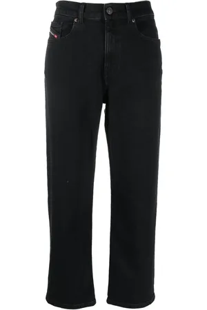 Diesel Cropped jeans med lige ben