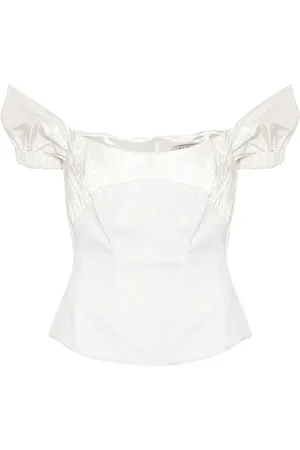 V:PM ATELIER Paloma korset-top med off-shoulder-snit