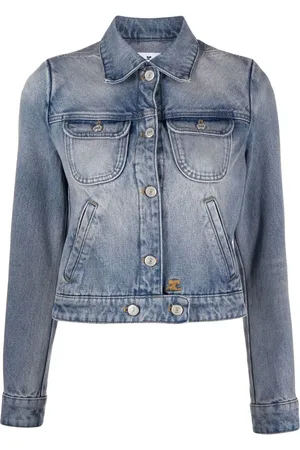 Courrèges Cropped denimjakke