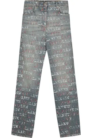 Lanvin X Future jeans med lige ben og mellemhøj talje
