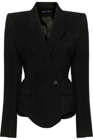 MUGLER Dobbeltradet blazer