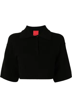 Cashmere In Love Cropped Demi-polo i kashmir