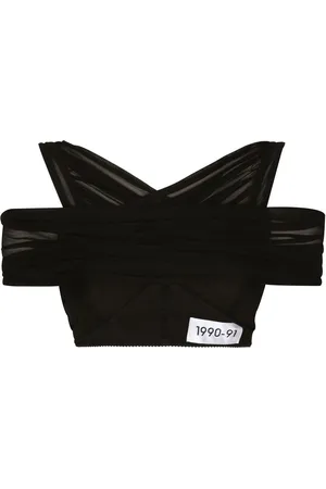 Dolce & Gabbana Cropped KIM DOLCE&GABBANA top i organza