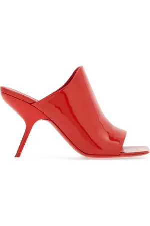 Salvatore Ferragamo 85mm mules med åben tå