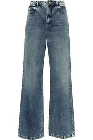 Patrizia Pepe Højtaljede jeans med lige ben