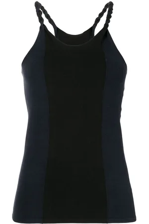 DION LEE Top med rebdetalje