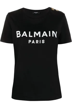 Balmain T-shirt med logotryk