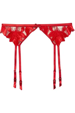 FLEUR DU MAL Lily hofteholder med broderi