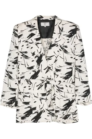 VALENTINO GARAVANI Blazer med cloqué-effekt fra 1980
