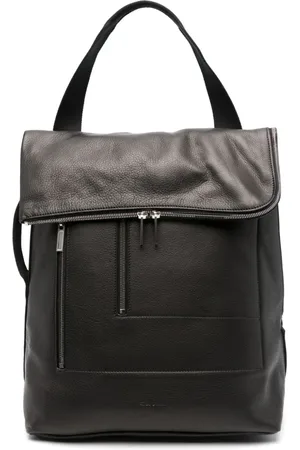 Rick Owens Cargo-rygsæk i læder med flapdetalje