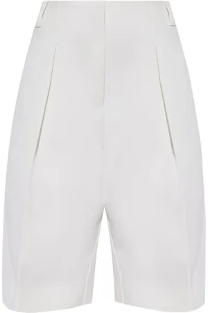 Jacquemus Højtaljede skræddersyede shorts med plisseringer