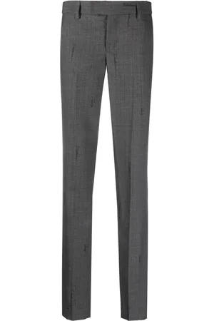 Zadig & Voltaire Stribet Prune bukser med smal pasform