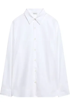 DRIES VAN NOTEN Skjorte med lige krave