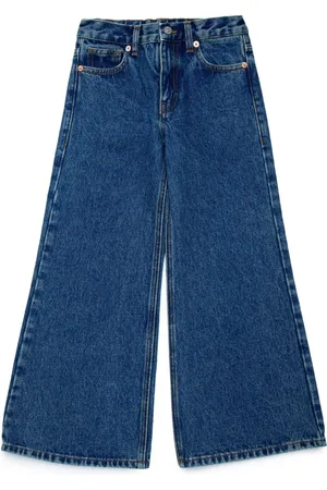 Maison Margiela Jeans med brede ben og logotryk