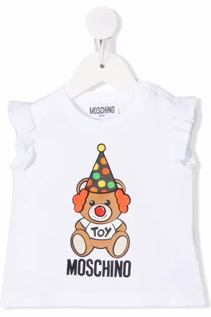 Moschino Flæsetop med bamsemotiv