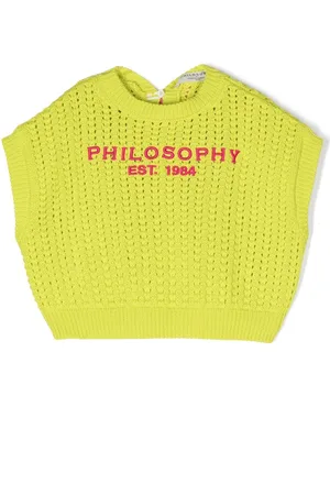 PHILOSOPHY DI LORENZO SERAFINI Trøje med broderet logo