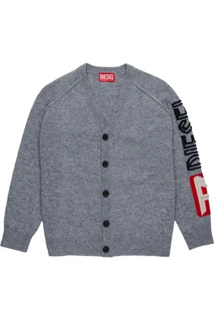 Diesel Cardigan med broderet logo