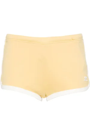 Courrèges Mini shorts med kontrast