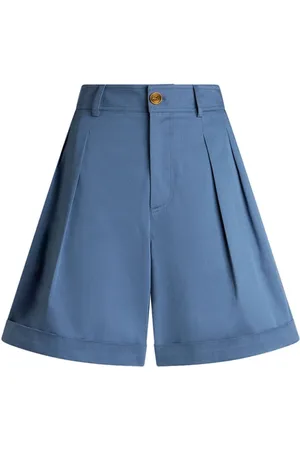 Etro Shorts med plisseret detalje