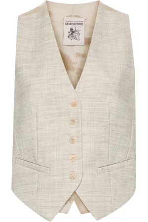 SEMICOUTURE Vest i uld