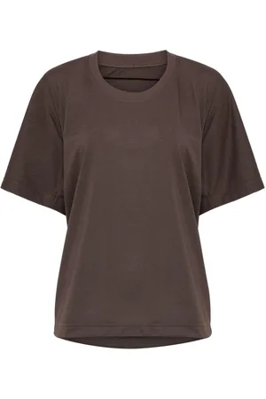 PLEATS PLEASE ISSEY MIYAKE T-shirt med draperet detalje
