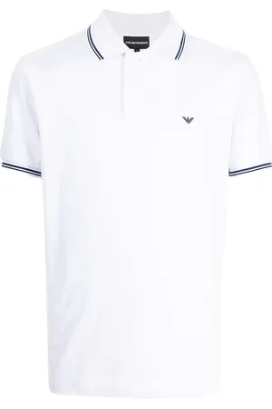 Emporio Armani Polo med broderet logo