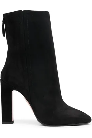Aquazzura Joplin 105mm ankelstøvler i ruskind