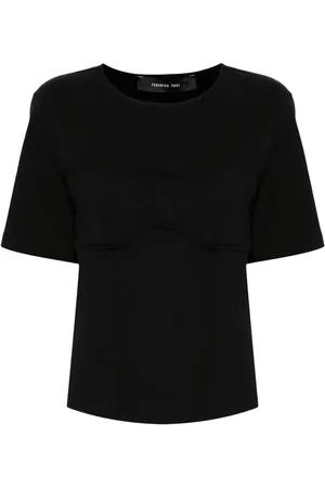 FEDERICA TOSI T-shirt med 3D-detalje