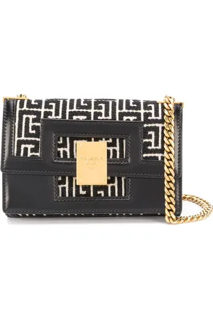 Balmain Skuldertaske med monogram fra 1945-kollektionen