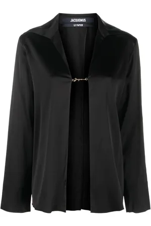 Jacquemus La Chemise Notte skjorte i satin
