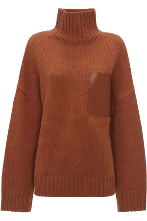 J.W.Anderson Ribstrikket trøje med anker-logo