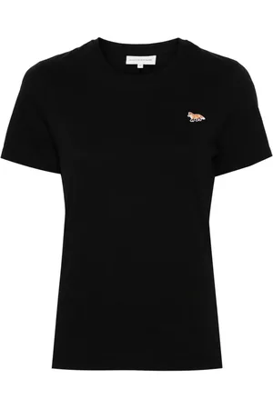 Maison Kitsuné T-shirt med ræv-motiv