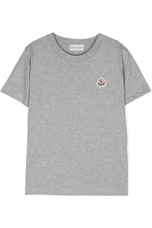 Moncler T-shirt med logomærke
