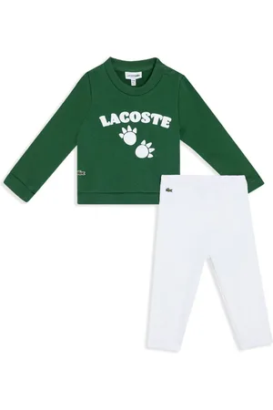Lacoste Fleece-bukser med logotryk (sæt med to)