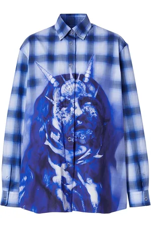 Burberry Ternet Sea Maiden skjorte med tryk