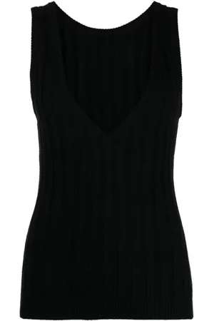 Cashmere In Love Mara tanktop med V-hals