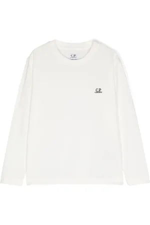 C.P. Company T-shirt med broderet logo