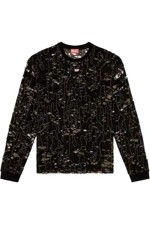 Diesel T-Boxt T-shirt med slitageeffekt