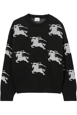 Burberry Trøje i jacquard med logo