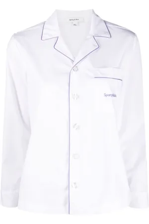 Sporty & Rich Pyjamastop med brystlomme