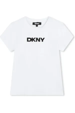 DKNY T-shirt med logotryk